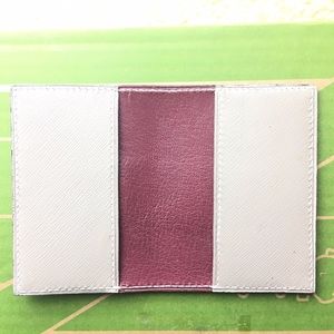 Brand new French leather cardholder